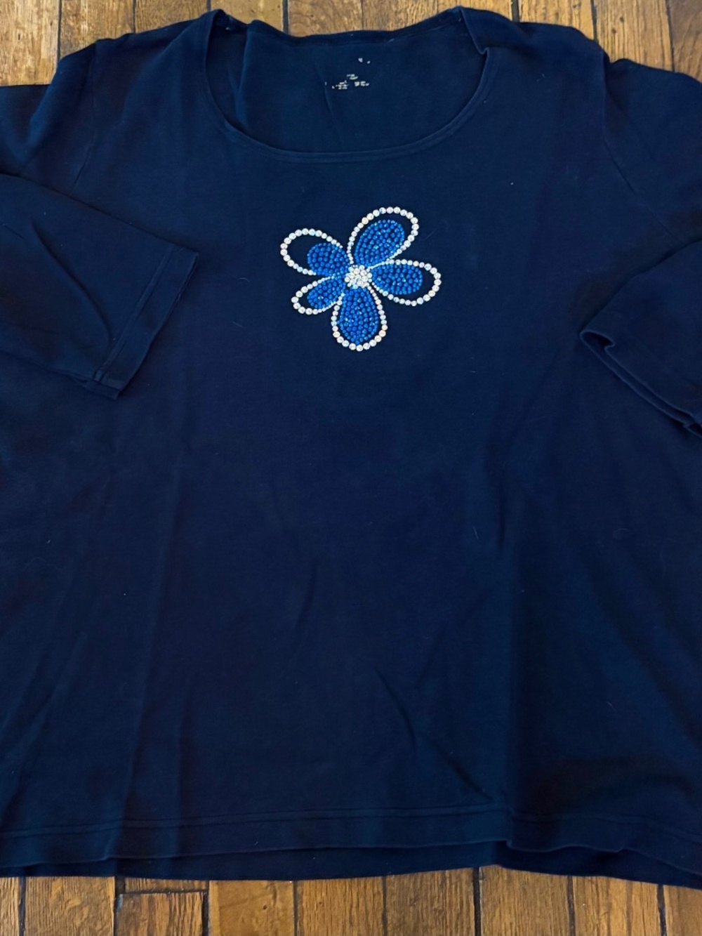 Swarovski crystal  T-shirt